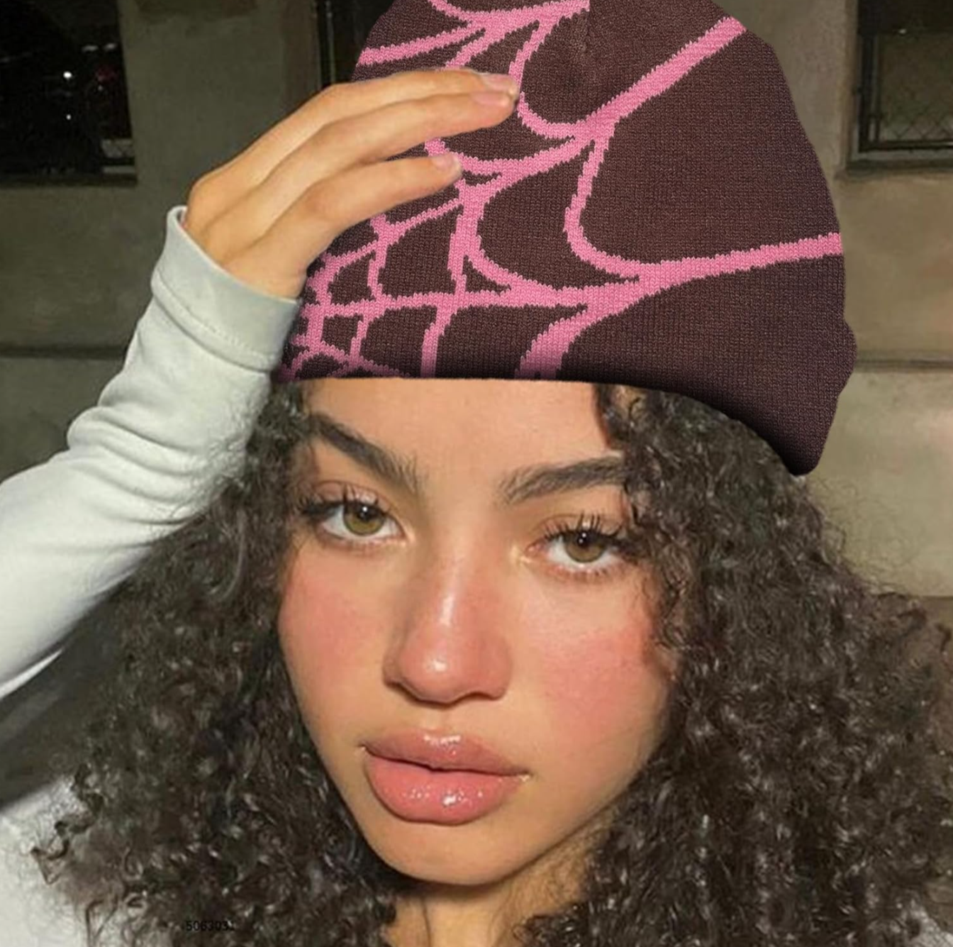 Spider SCRIPT Beanie