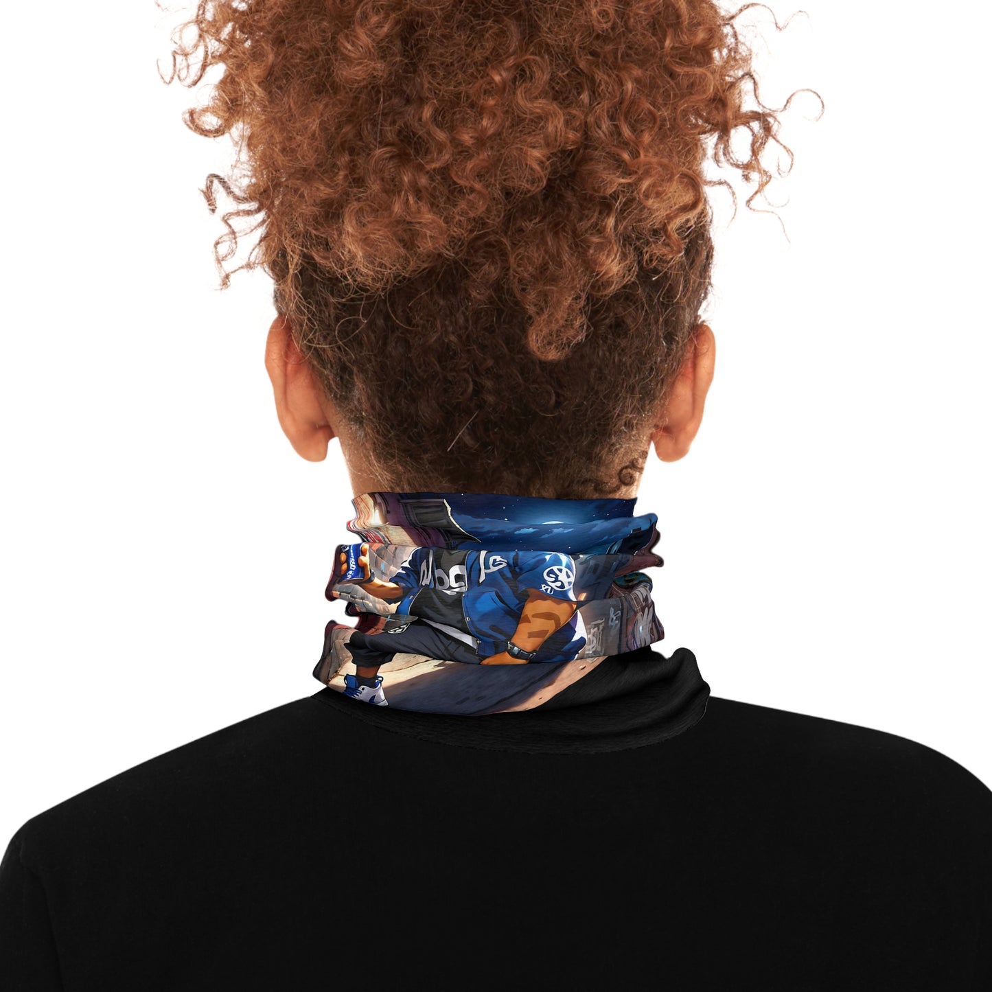 "Graffiti Cat" Tube Scarf