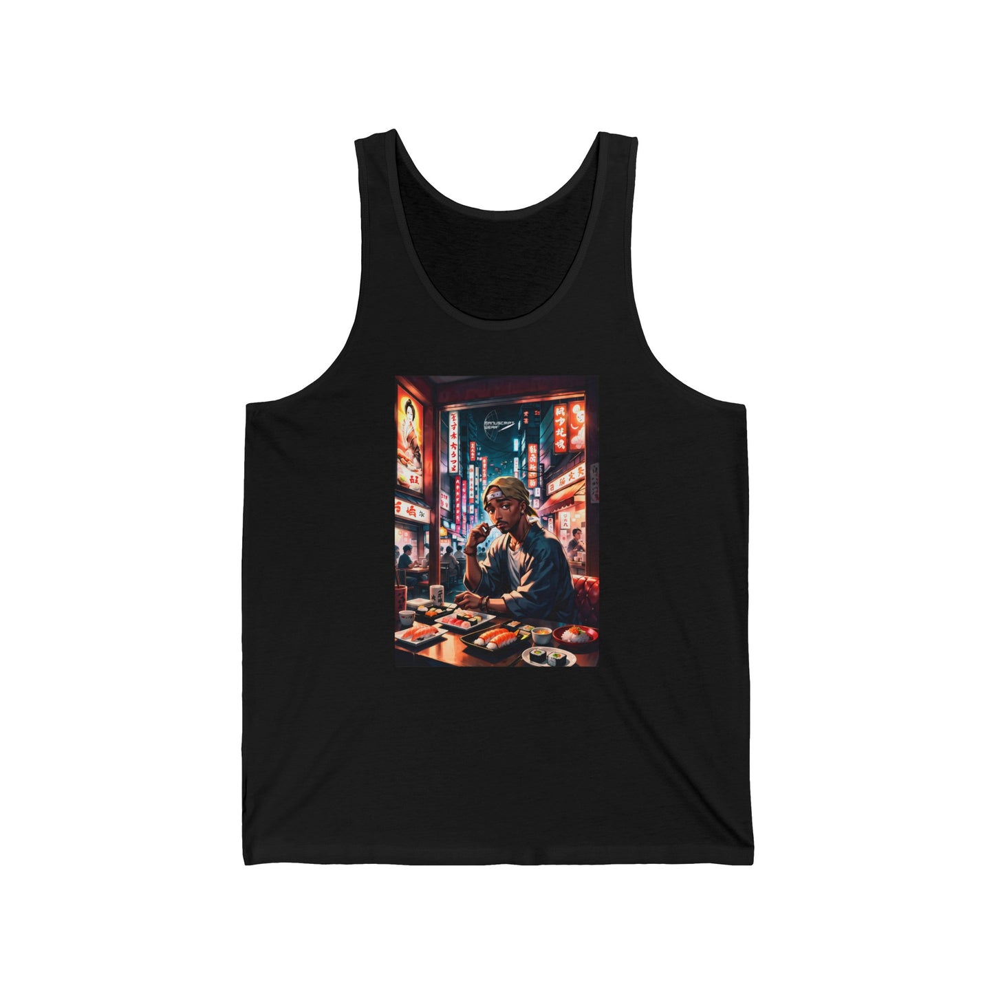 "Tokyo Sushi" Jersey Tank