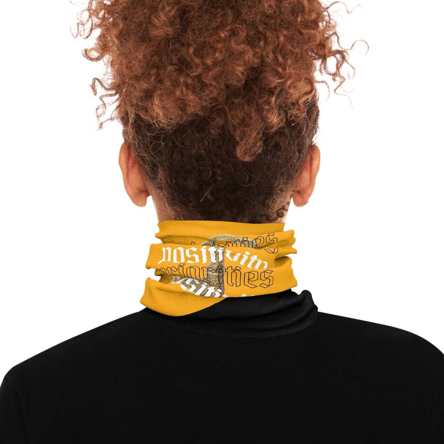 "PRIORITY POSITIVY"Tube Scarf