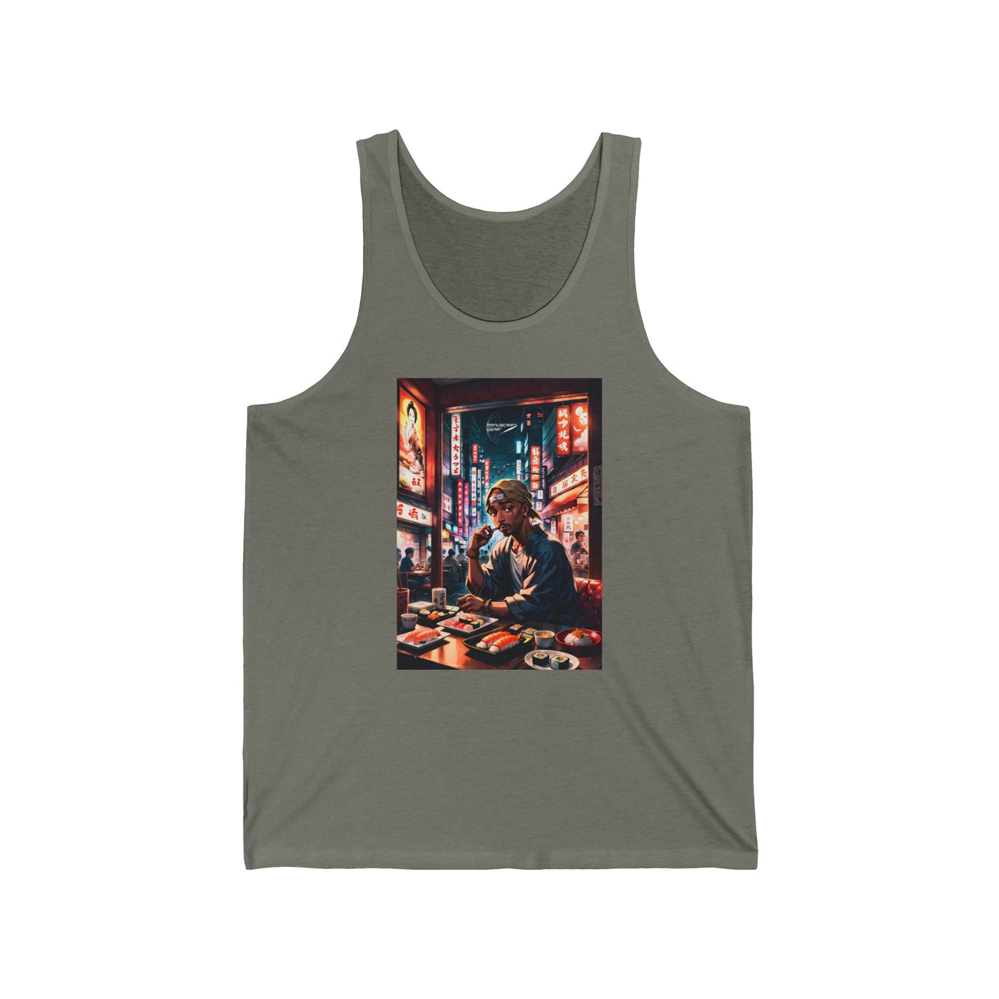 "Tokyo Sushi" Jersey Tank