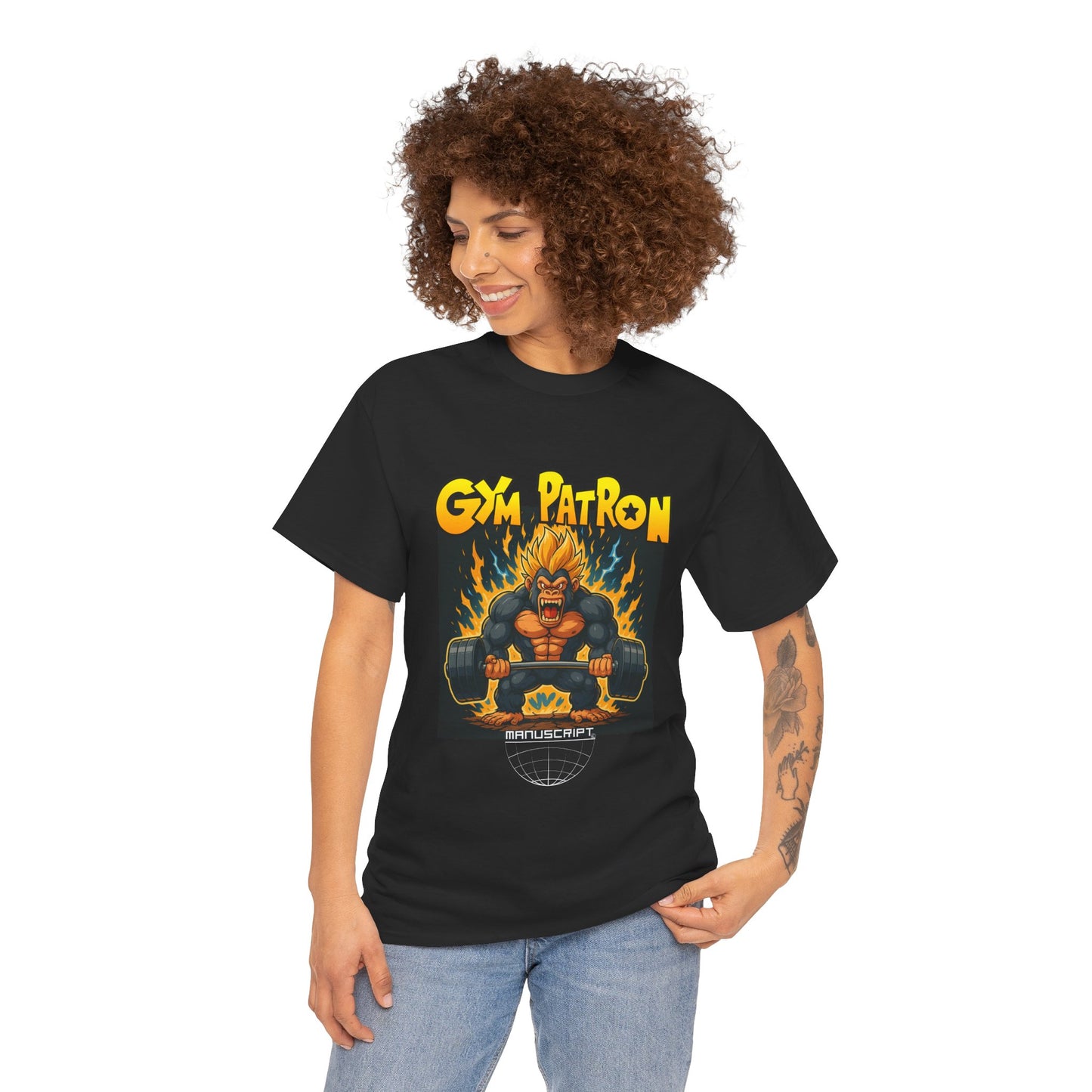 "Gym Patron" Heavy Cotton Tee