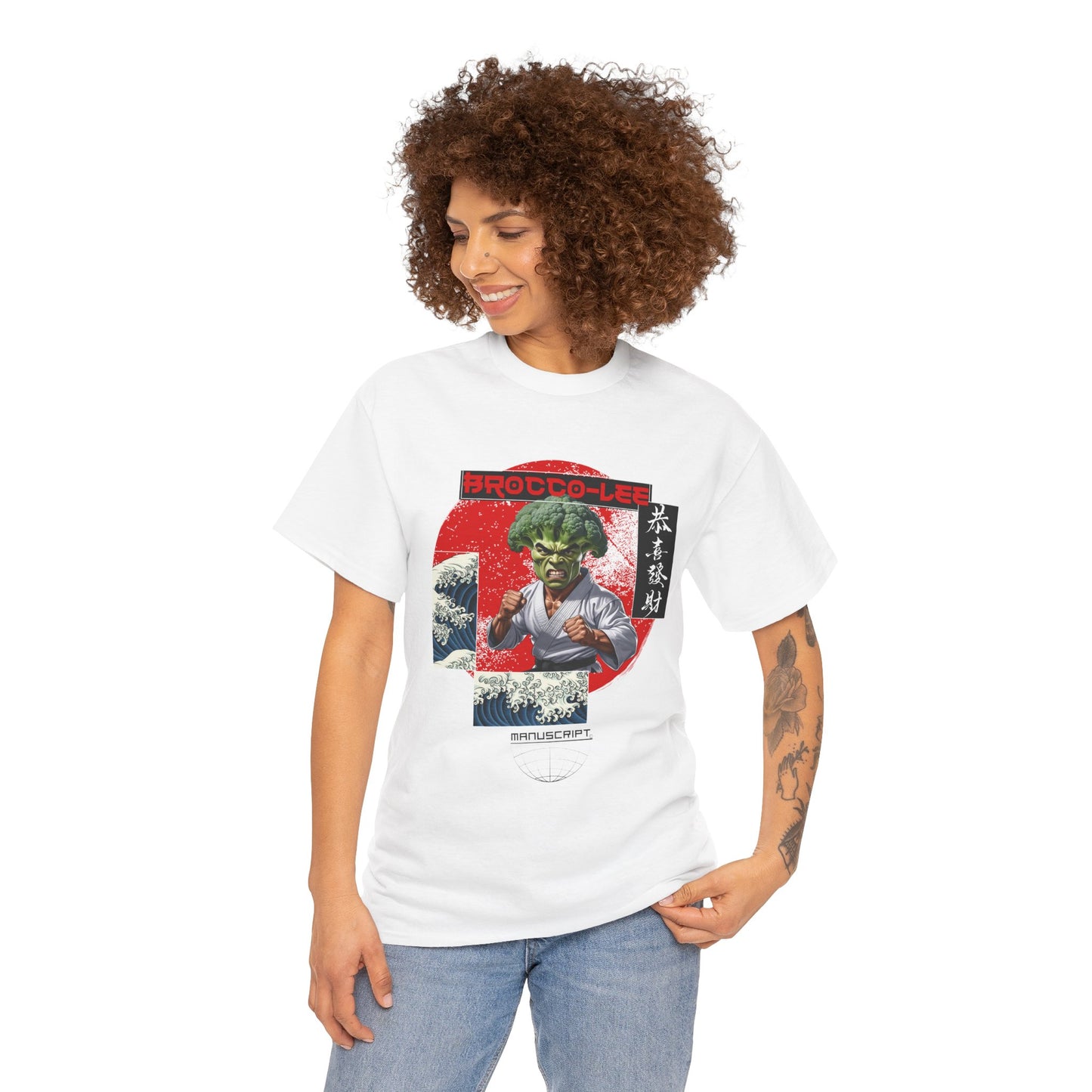 "BROCCO-LEE" Heavy Cotton Tee