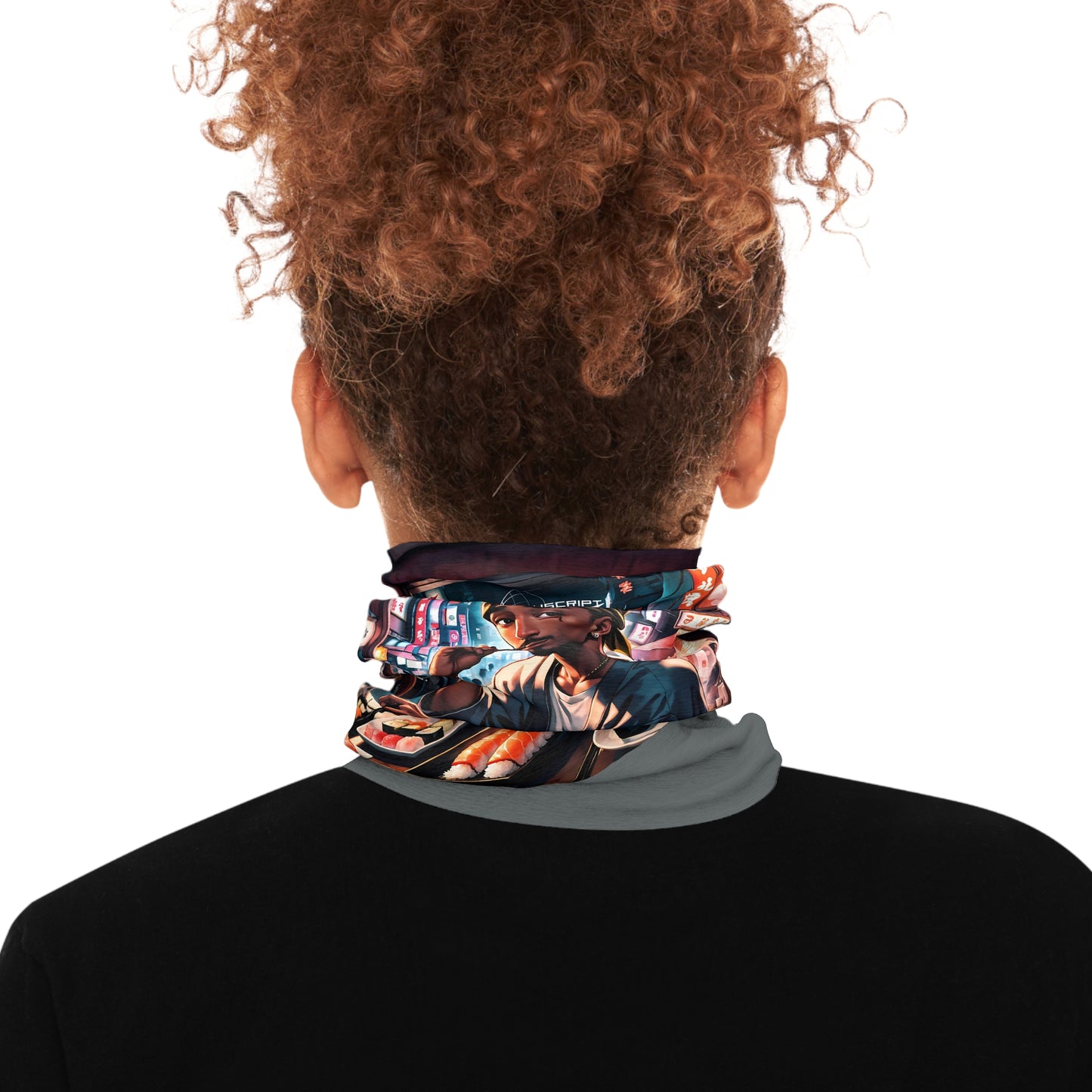 "Tokyo Sushi" Tube Scarf