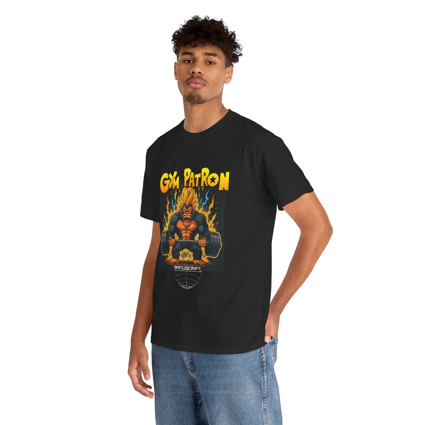 "Gym Patron" Heavy Cotton Tee