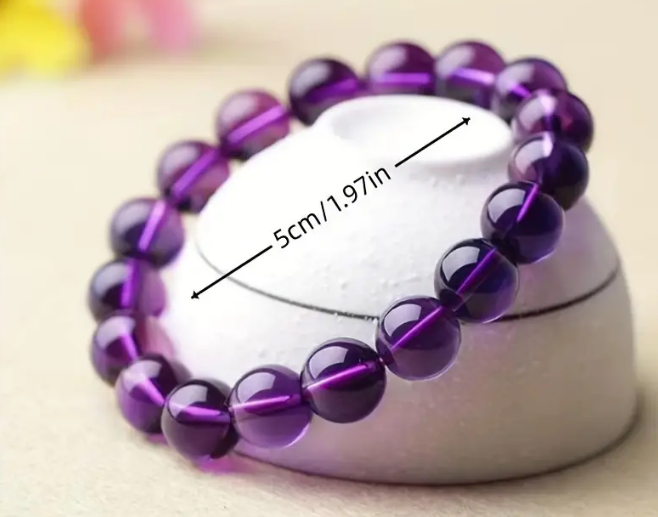 PURPLE EYE BRACLET