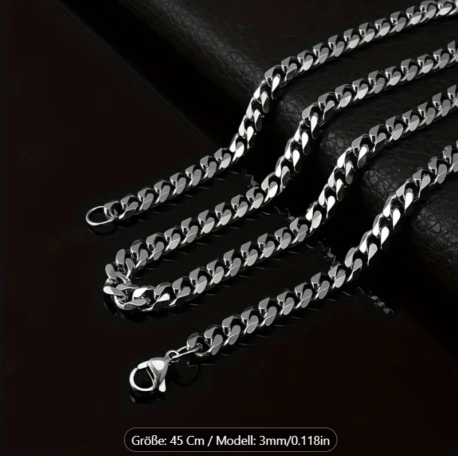 SMALL 3MM CUBAN CHAIN