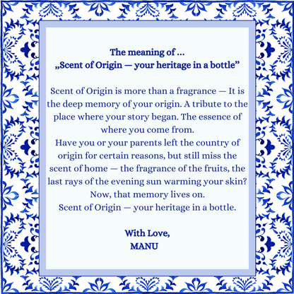 "Scent of Origin"- Unisex Eau de Parfum 50ml