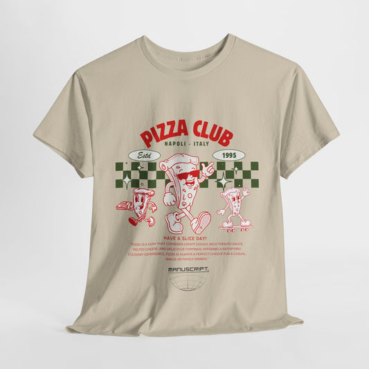 "Pizza Club" Heavy Cotton Tee