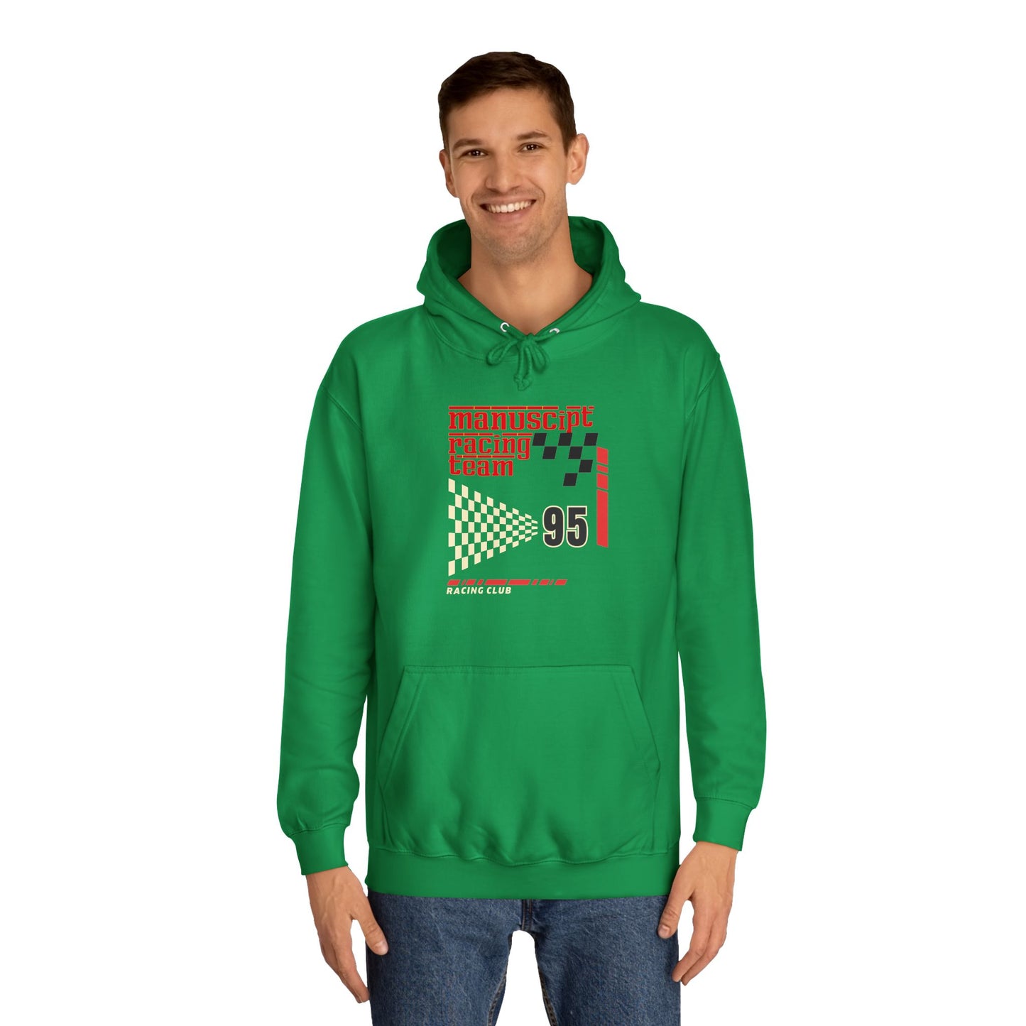 "MANUSCRIPT RACING TEAM" ™ Hooded Sweatshirt