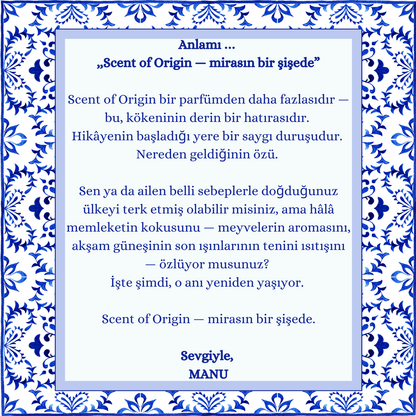 "Scent of Origin"- Unisex Eau de Parfum 50ml