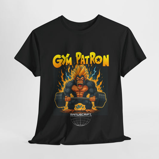 "Gym Patron" Heavy Cotton Tee