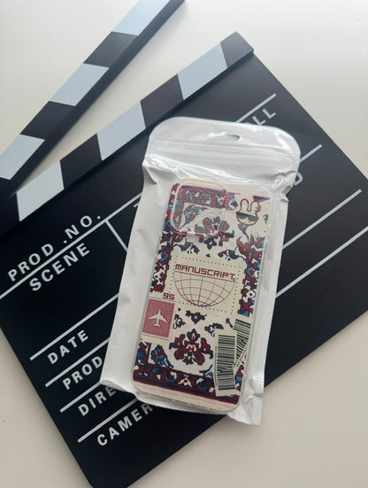 MANUSCRIPT Case ''I PHONE''