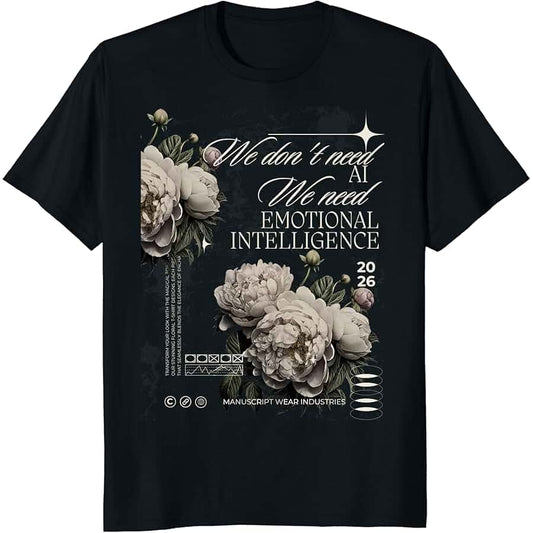 "EMOTIONAL INTELLIGENCE" Heavy Cotton Tee