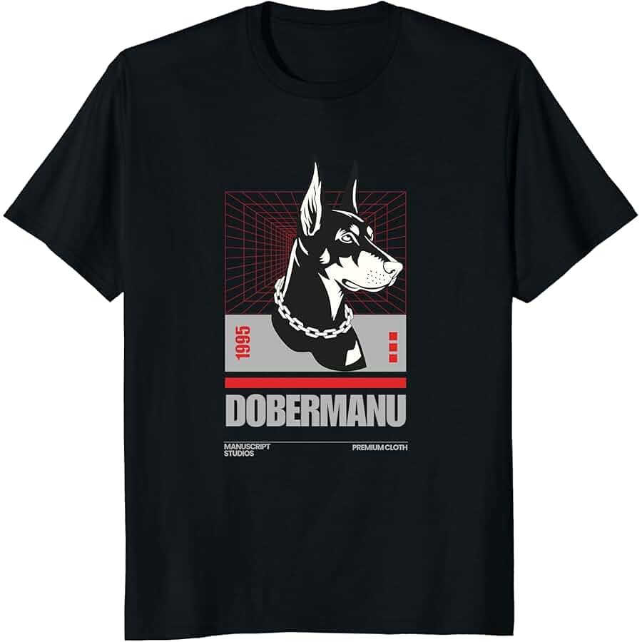"DOBERMANU" Heavy Cotton Tee