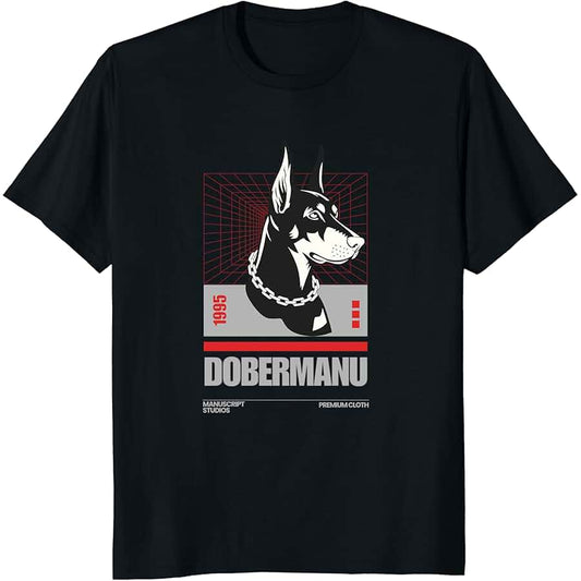 "DOBERMANU" Heavy Cotton Tee