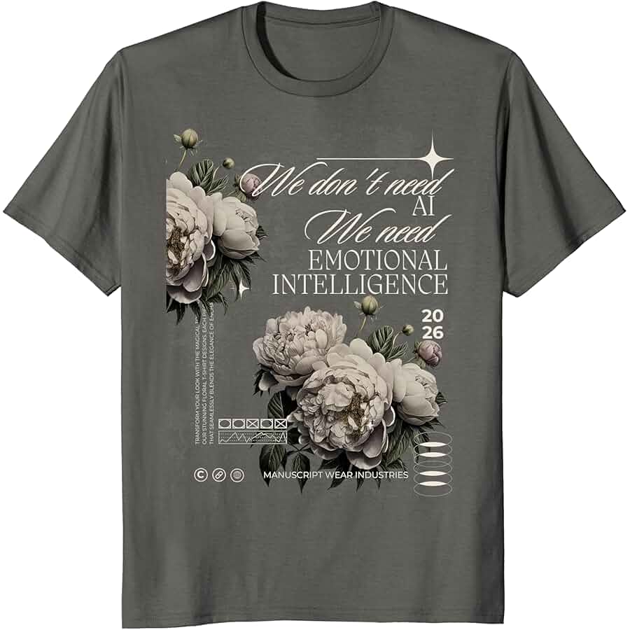 "EMOTIONAL INTELLIGENCE" Heavy Cotton Tee