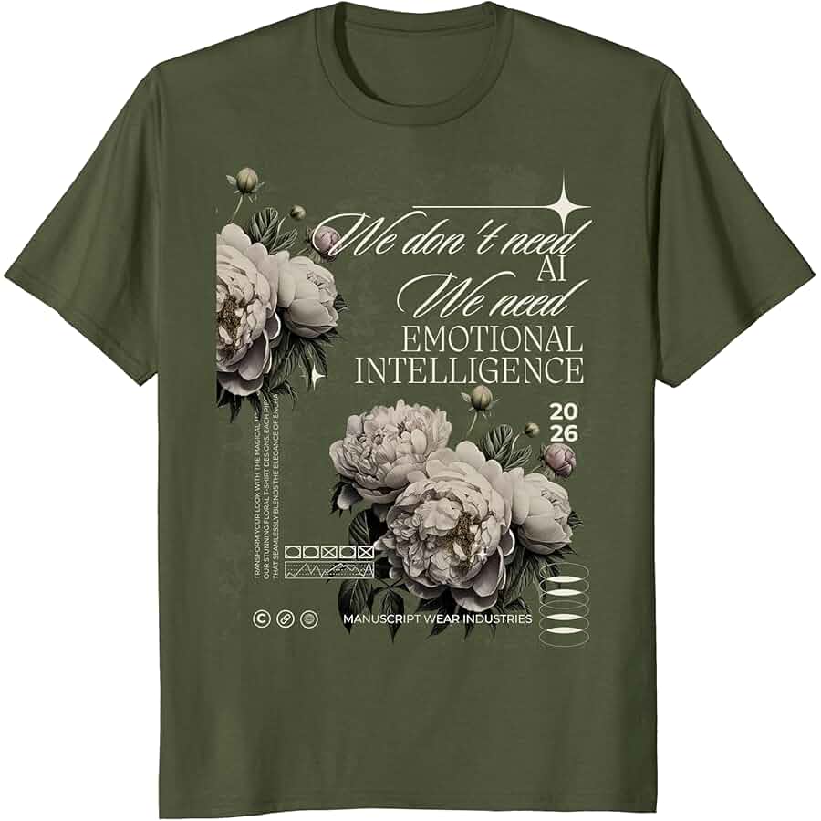 "EMOTIONAL INTELLIGENCE" Heavy Cotton Tee