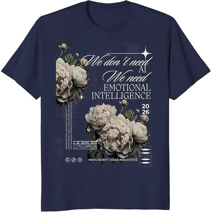 "EMOTIONAL INTELLIGENCE" Heavy Cotton Tee