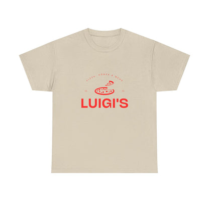 "LUIGI PIZZA" Heavy Cotton Tee
